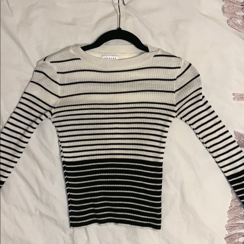 Topshop striped sweater